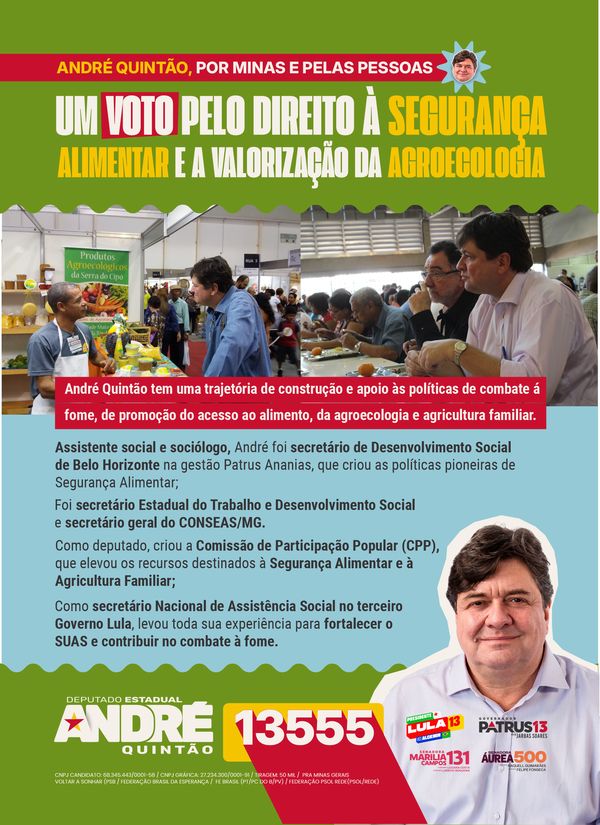 Folder Seguran&ccedil;a Alimentar